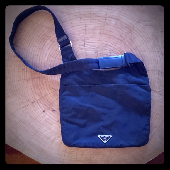 Prada Handbags - PRADA Tessuto Nero Vintage